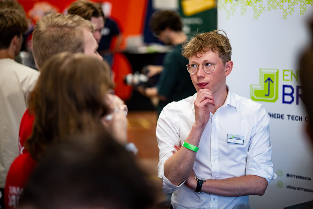 Foto Studenten Netwerken